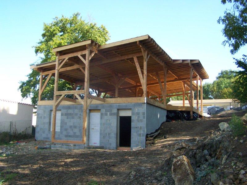 Toiture plate à Melle (79)